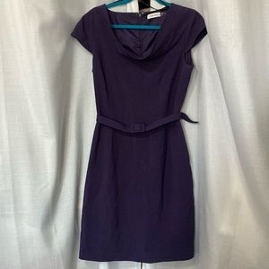 Calvin Klein Purple Dress